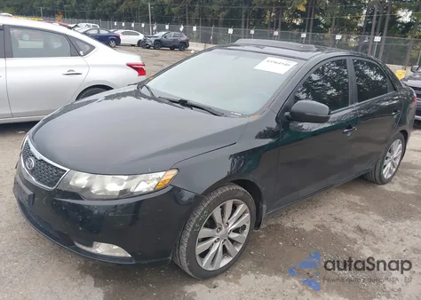2013 Kia Forte Sx из США, поврежденный, VIN KNAFW4A34D5685781
